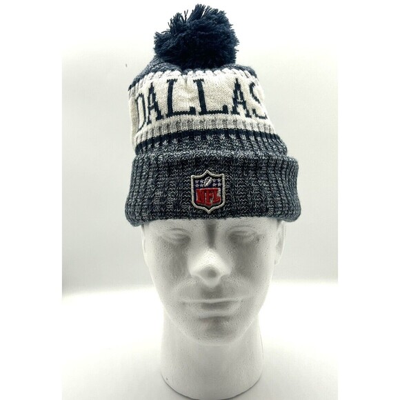 New Era NFL Dallas Cowboys Beanie Hat Cap‎ with Embroidered Logo LRC5-250 - Picture 1 of 7